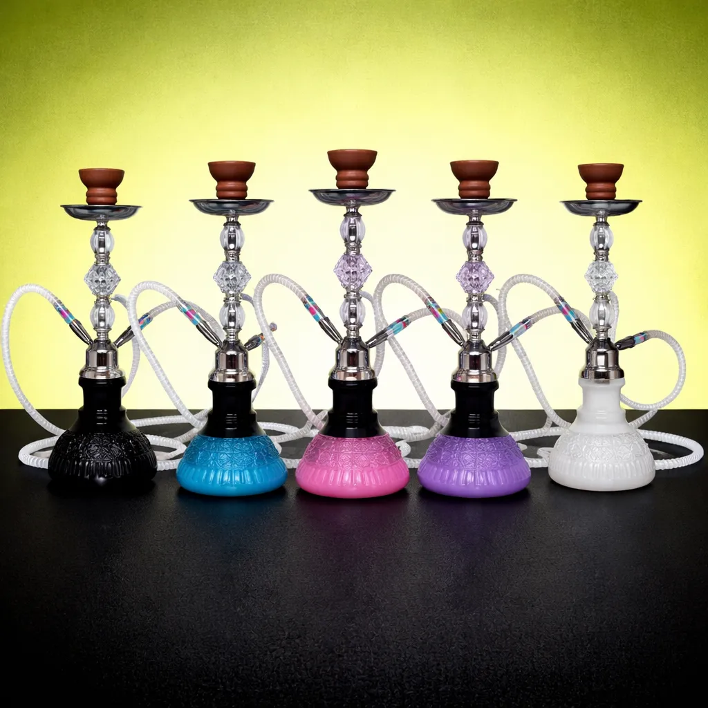 ZEBRA BUNNY HOOKAH – 1 HOSE & 2 HOSE