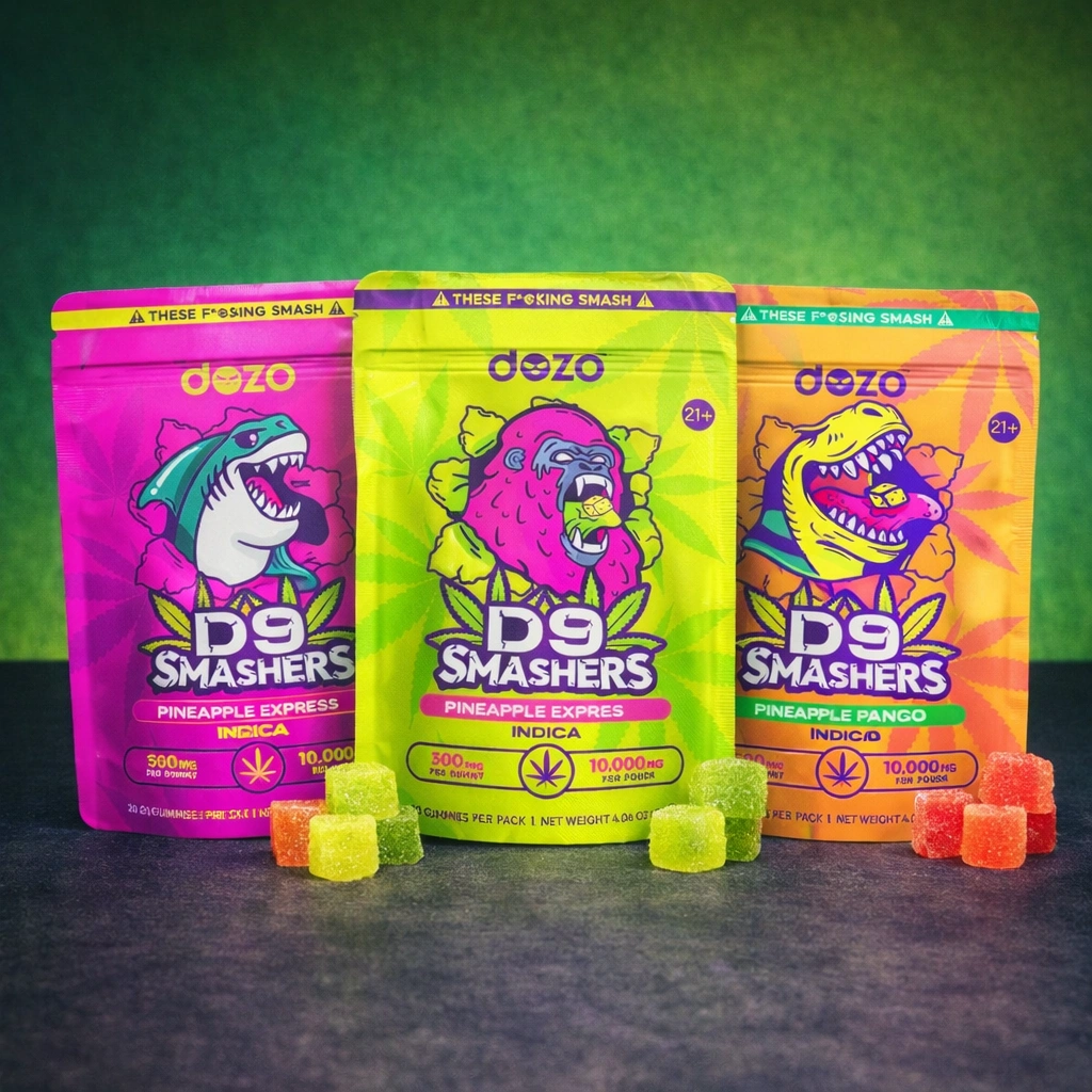 DONT TRIP DOZO D9 SMASHERS 10000MG GUMMIES 500MG/PC 20CT