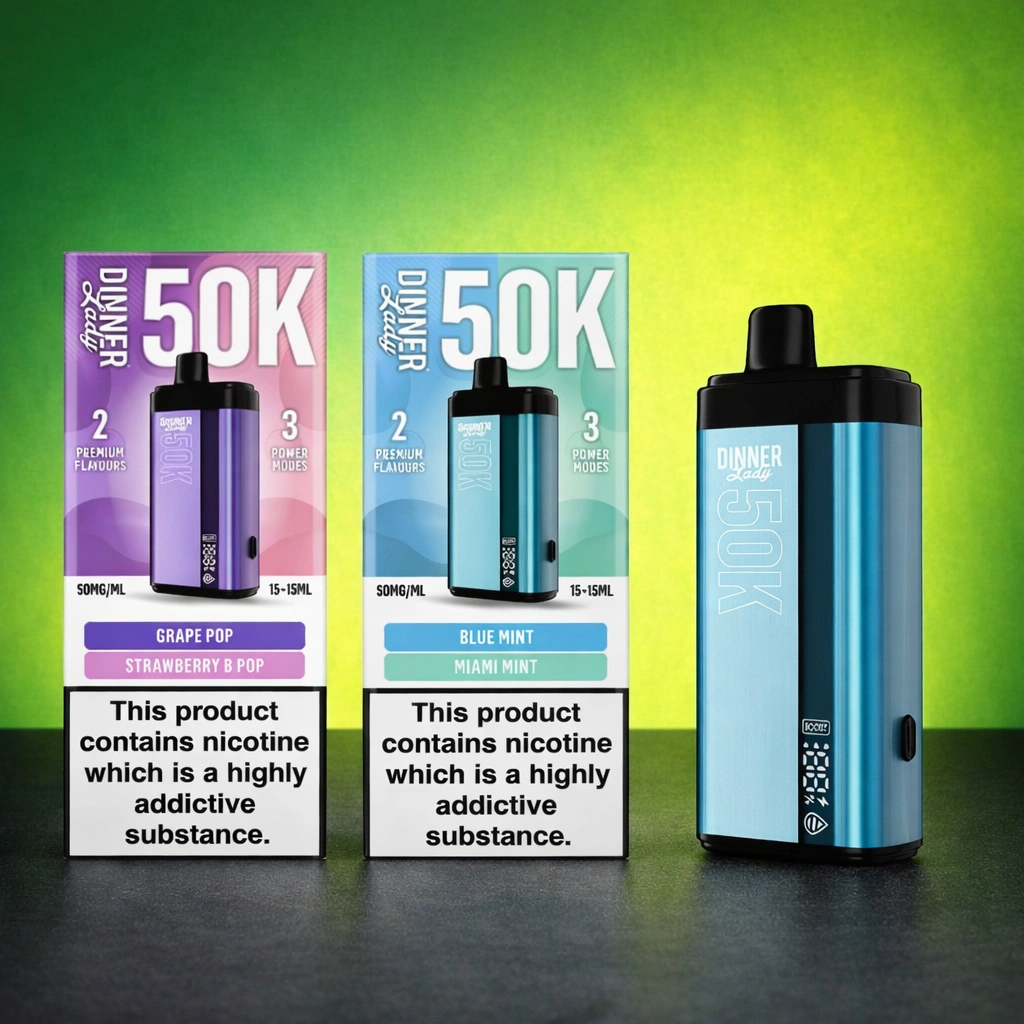 Dinner Lady Dual Flavor 50,000 Puff Disposable