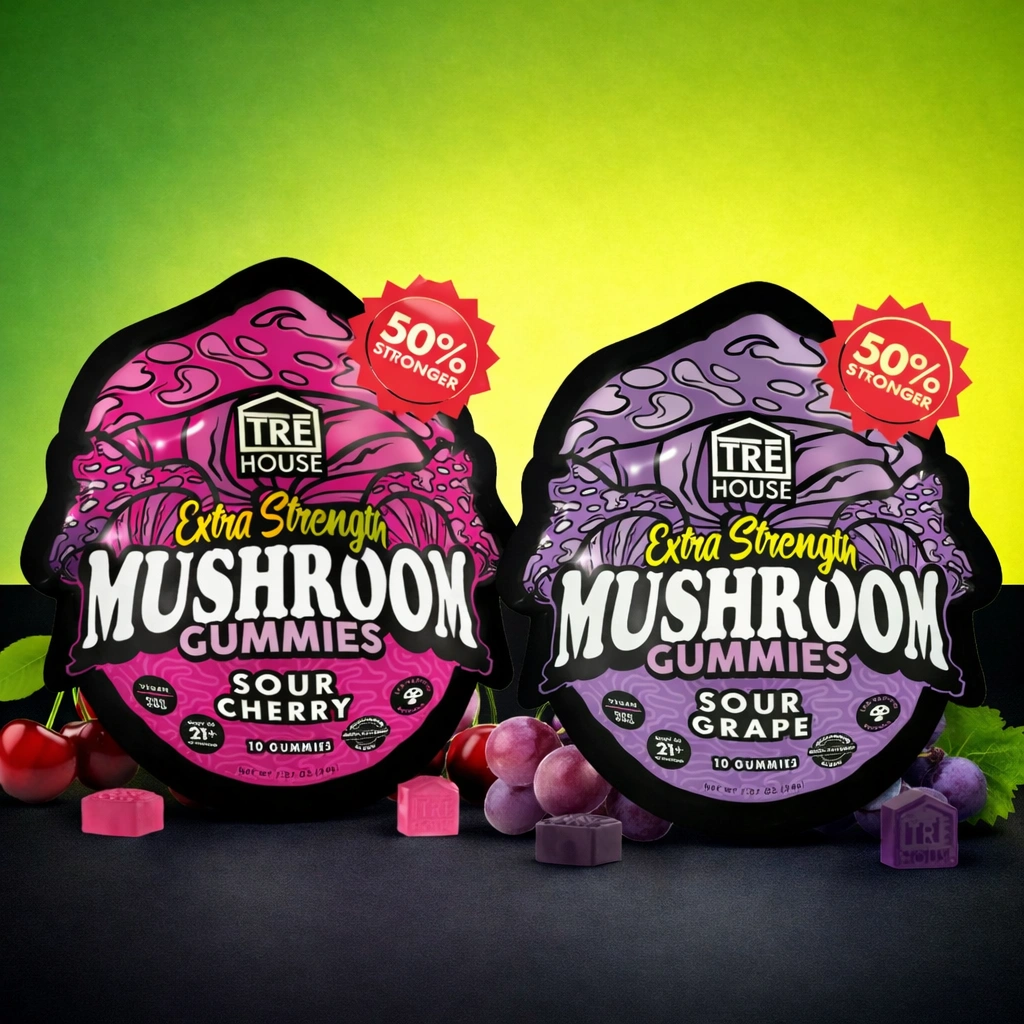 Tre House Magic Mushroom Extra Strength Gummies – 10CT