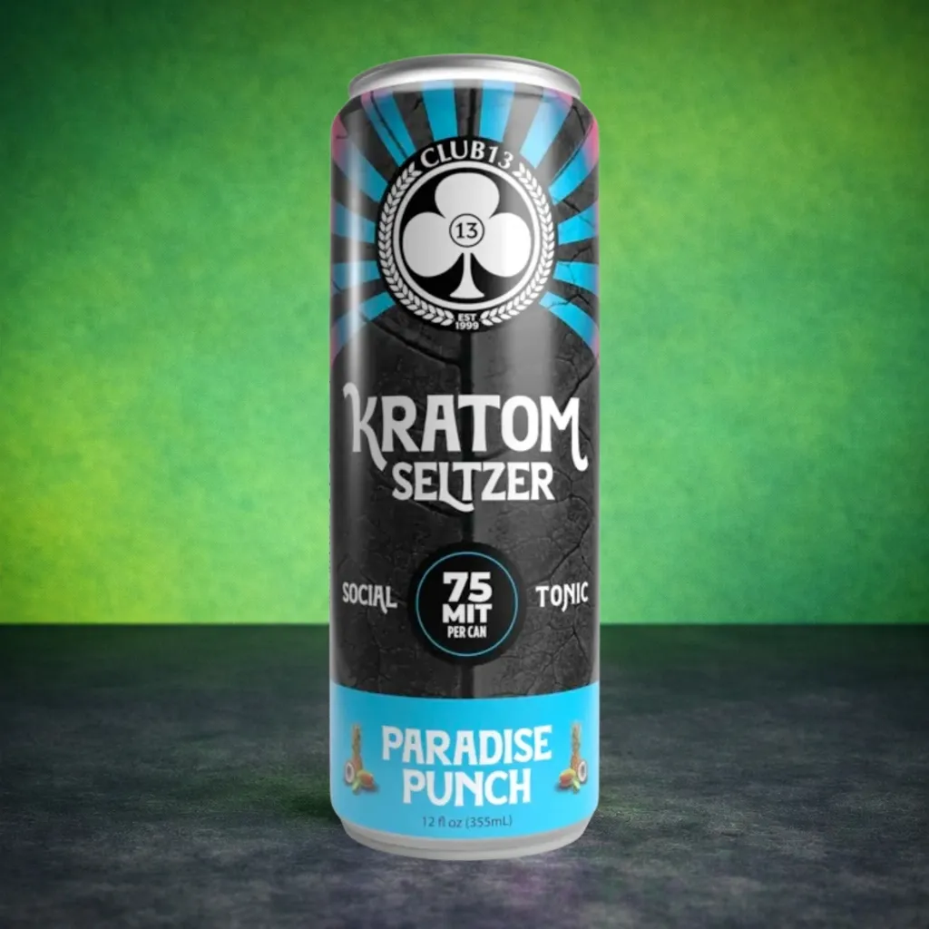 Club 13 Kratom Seltzer – Paradise Punch